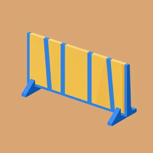 Crash Resistance Lane Separator