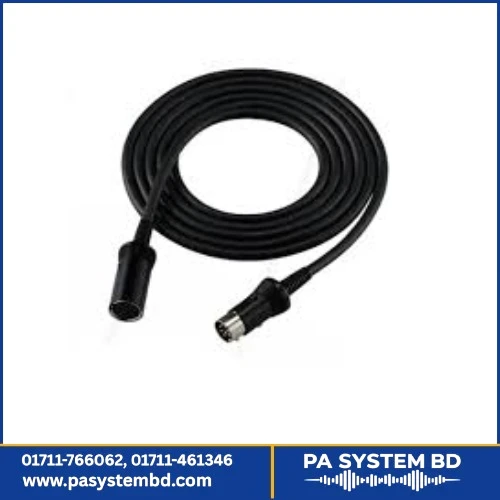 TOA YR-780-2M Extension Cord – 2 Meter Cable for TOA Conference Systems