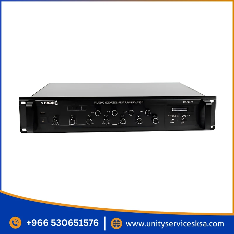 Verbex VT-280TF 280-Watt with Bluetooth, USB and 4 Zones Professional Amplifier for Masjid and Industry