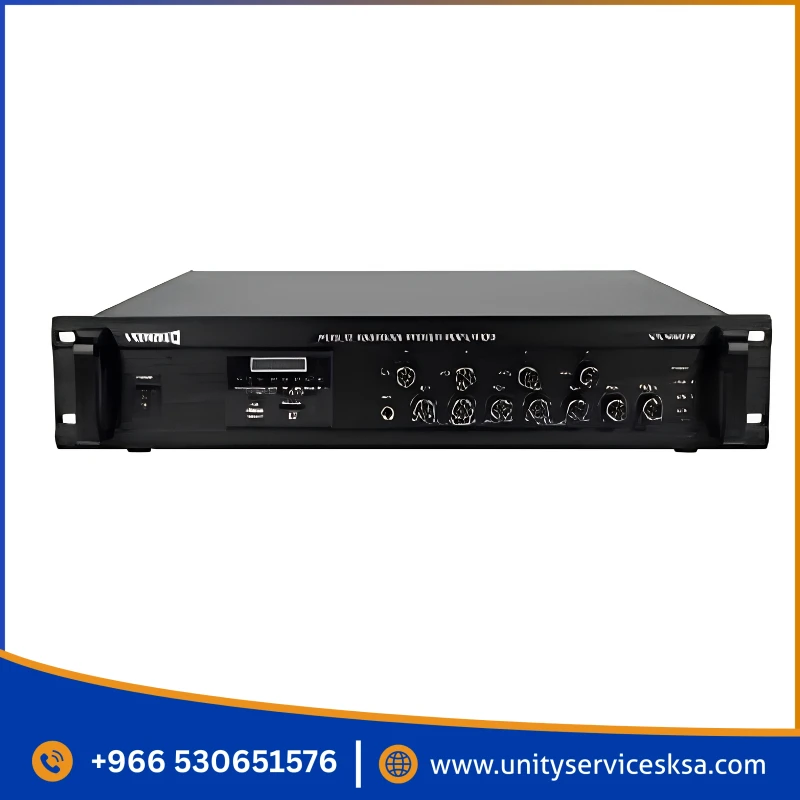 Verbex VT-1000TF 1000-Watt with Bluetooth, USB and 4 Zones Professional Amplifier for Masjid and Industry