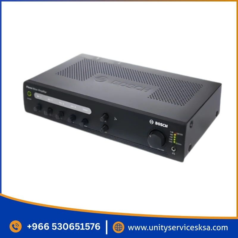 Bosch PLN-1AIO090-IN, 90W, All-In-One Amplifier, Charcoal