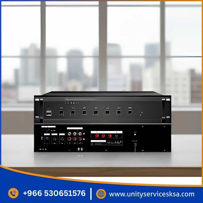 Verbex VT-LT8C380L IP Network 380 Watt Amplifier