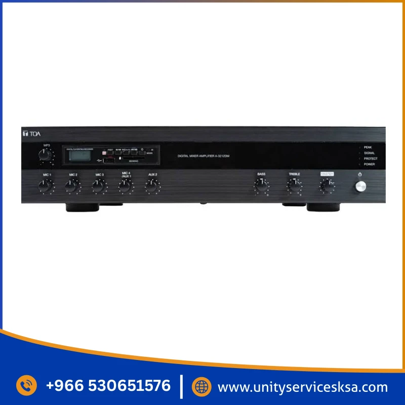 Toa A-3212DM Digital Mixer Amplifier with MP3 120W