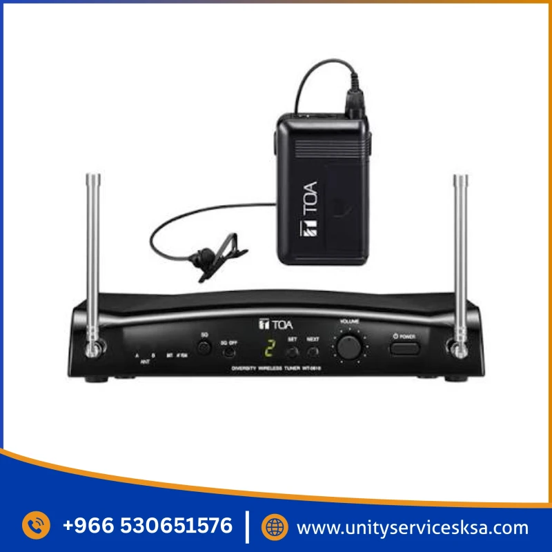 TOA WS-5325U UHF Wireless Set | Bodypack Transmitter & Receiver