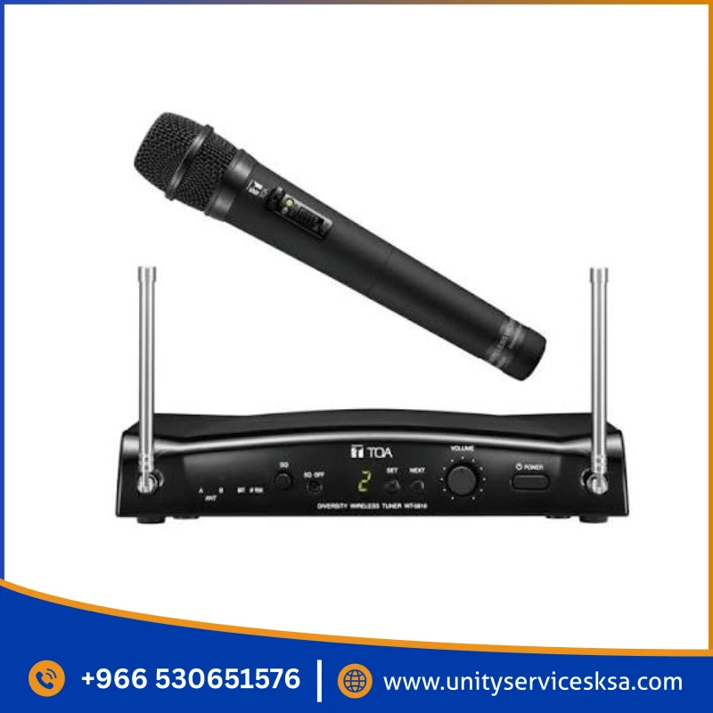TOA WS-5225 Handheld UHF Wireless Microphone | Professional Grade