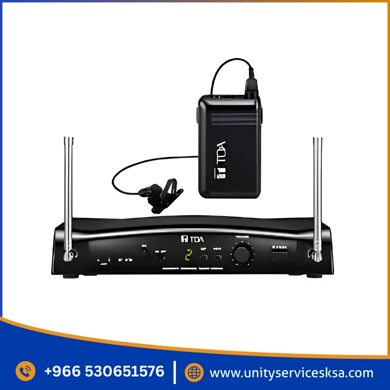 TOA WS-5325M UHF Omnidirectional Lavalier Microphone Set