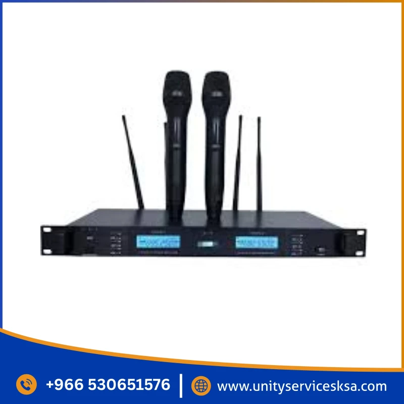 Verbex VT-KP96 UHF Wireless Microphone System with Receiver