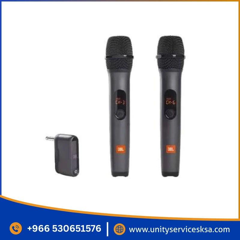 JBL Wireless Two Microphone System with Dual Receiver | Signature Sound