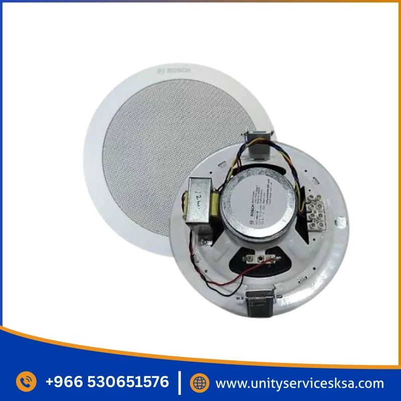 Bosch LCZ-UM12-IN, 12W, Metal Grill Ceiling Loudspeaker, White
