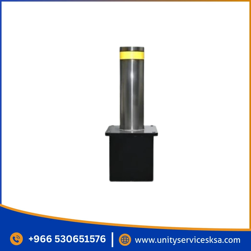 Verbex VT-HZ-F168 Max-Duty Removable Hydraulic Bollard Barrier Reinforced Vehicle Access Control