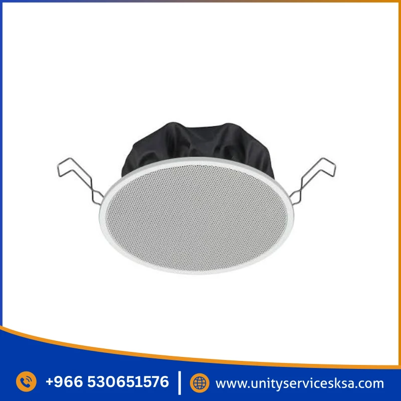TOA PC-1860 6W Ceiling Mount Speaker – 5-Inch Full-Range 100V/70V Line Paging Speaker