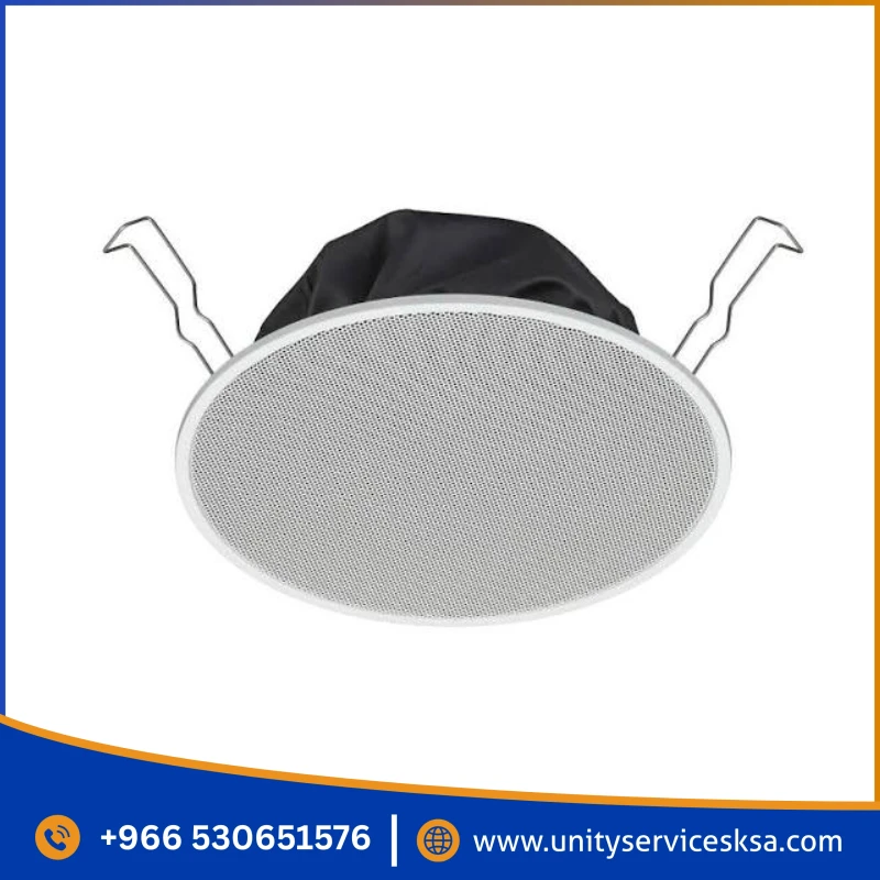 TOA PC-2360EN 6W Ceiling Speaker – EN54-24 Certified Voice Alarm & Fire Evacuation Speaker