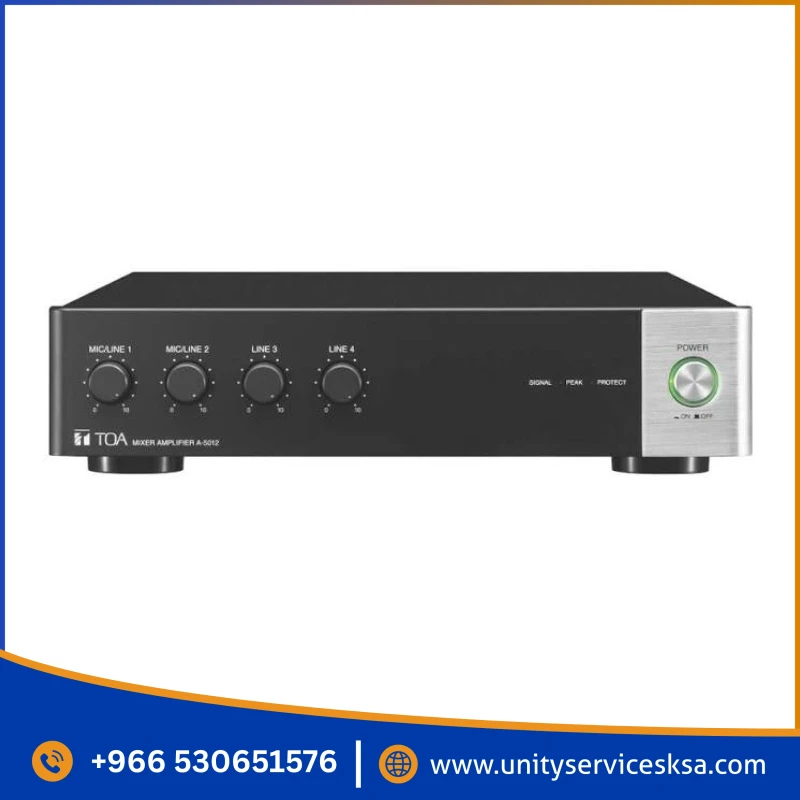 TOA A-5006 Amplifier for Restaurants & Retail Shops