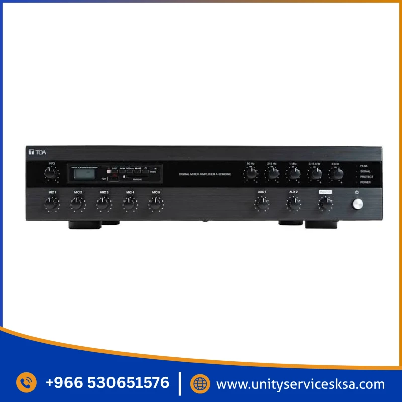 TOA A-3248DME 480W Digital Mixer Amplifier