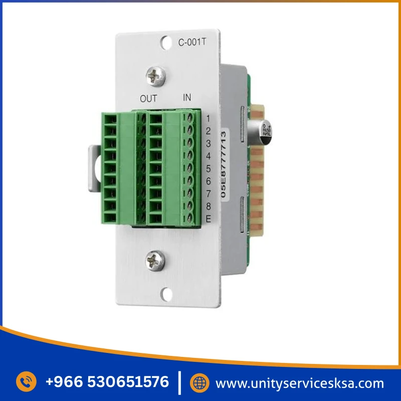TOA C-001T Input/Output Control Module – 8-Channel Contact Closure Expansion