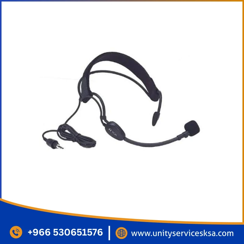TOA WH-4000H Unidirectional Headset Microphone Clear Sound