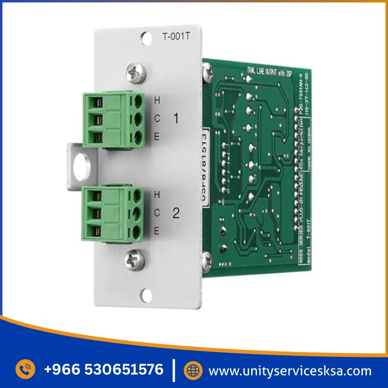 TOA T-001T Dual Line Output Expansion Module – 2-Channel DSP Balanced Output
