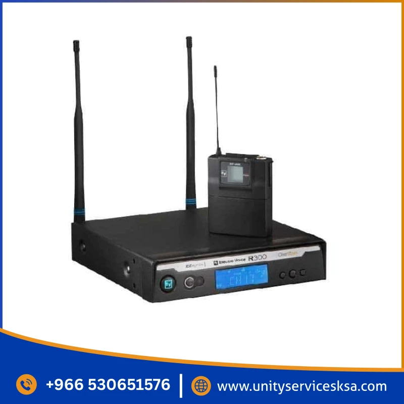 Bosch R300L Directional Lapel Microphone System for Presentations