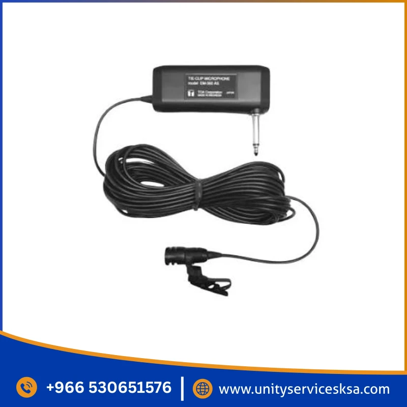 TOA EM-360 Lavalier / Tie-Clip Microphone Clear Sound