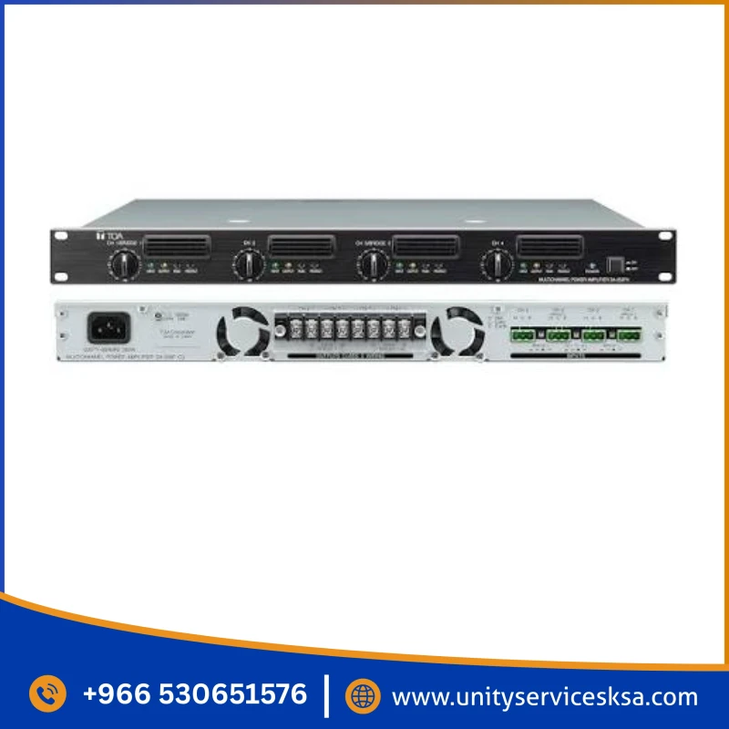 TOA DA-250F 4-Channel Digital Power Amplifier – 000W (4 x 250W)
