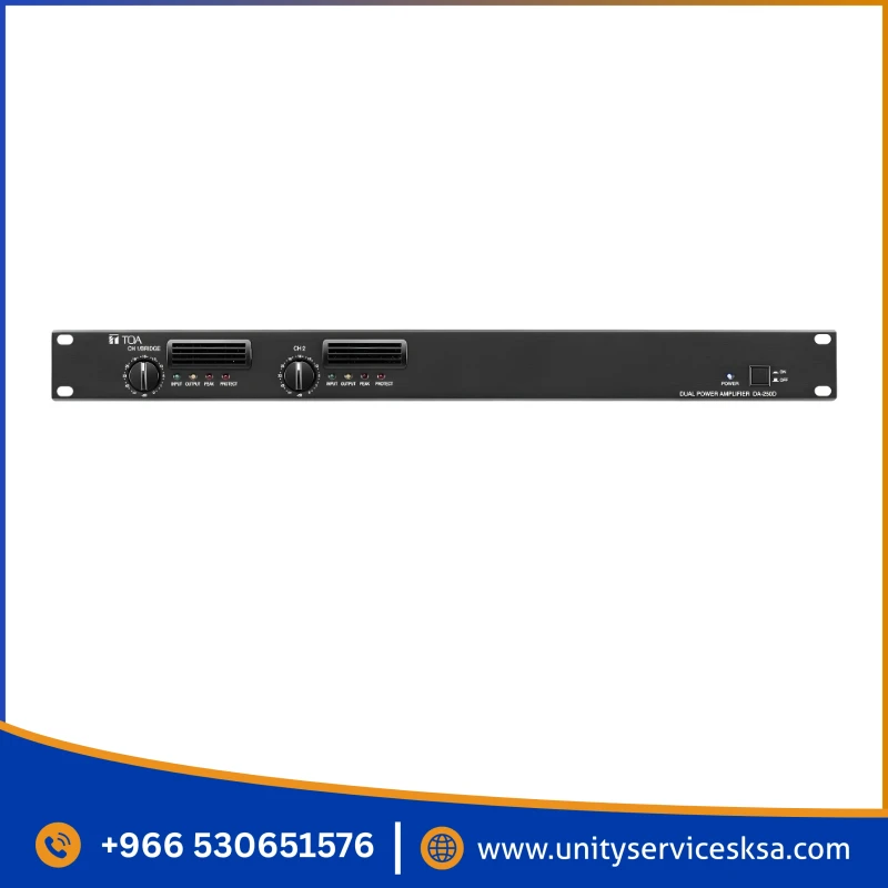 TOA DA-250DH 2-Channel Digital Power Amplifier