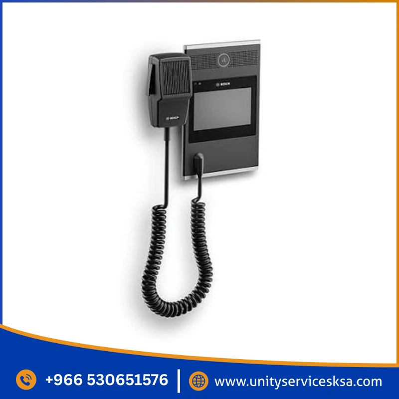Bosch PRA-CSLW PRAESENSA Wall-Mount Call Station | 4.3" LCD Touchscreen