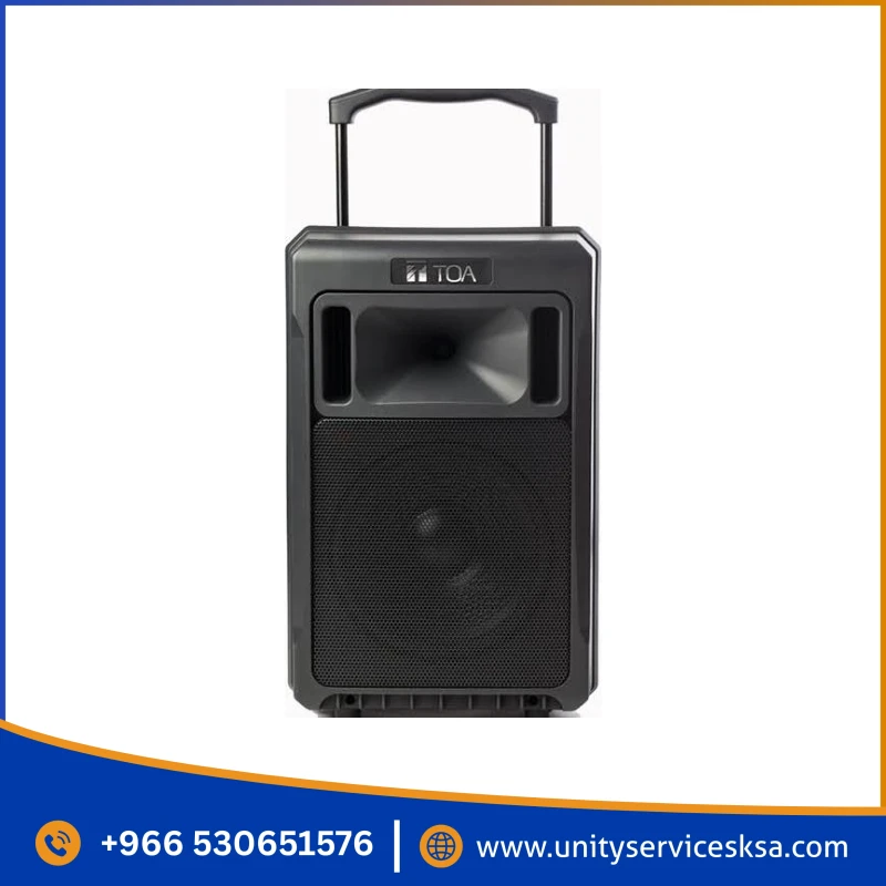 TOA WA-Z110SD Portable 70W PA – Wireless Mic Support & Digital Recording for Gyms, Assemblies & Large Venues