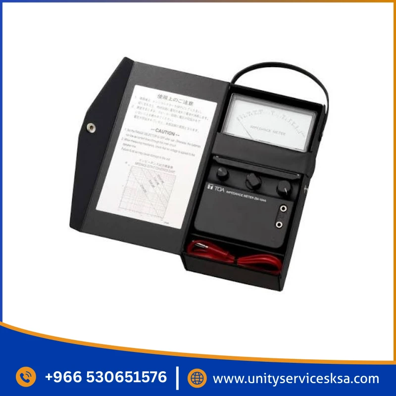 TOA ZM-104A Portable Impedance Meter – Essential 100V Line Speaker Load Tester