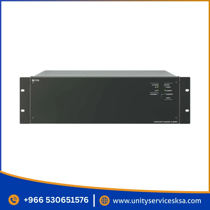 TOA VX-3000DS Emergency Power Manager – 24V DC Distribution & Backup Unit for Voice Evacuation