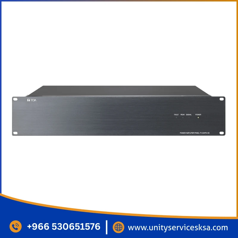 TOA FV-224PA 240W Power Amplifier – High-Performance 100V Line Amp for FV-200 Public Address Systems