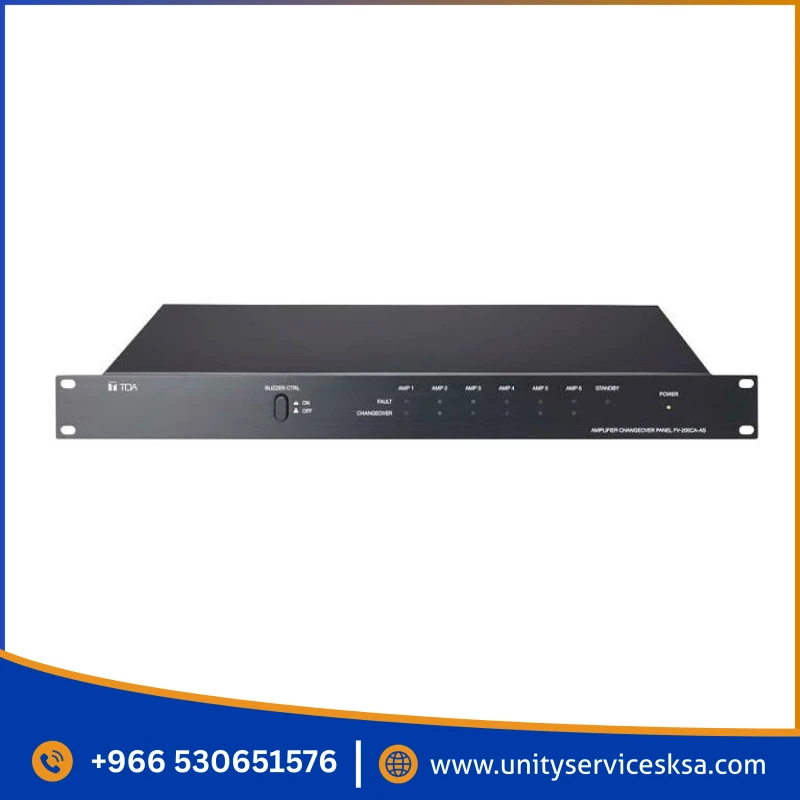 TOA FV-200CA Amplifier Changeover Panel – Automatic Backup Switcher for FV-200 Series PA Systems