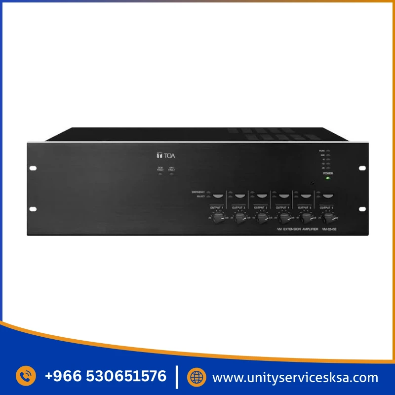 TOA VM-3360E Digital Extension Unit – 360W Rated Output
