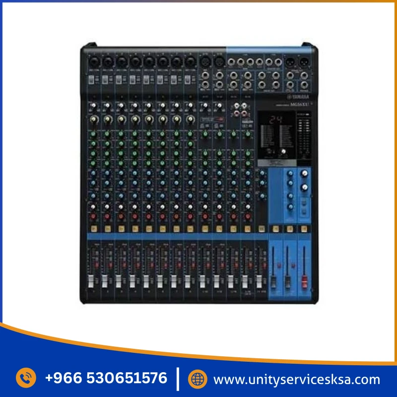 Yamaha MG16XU 16-channel Mixer console with USB and FX