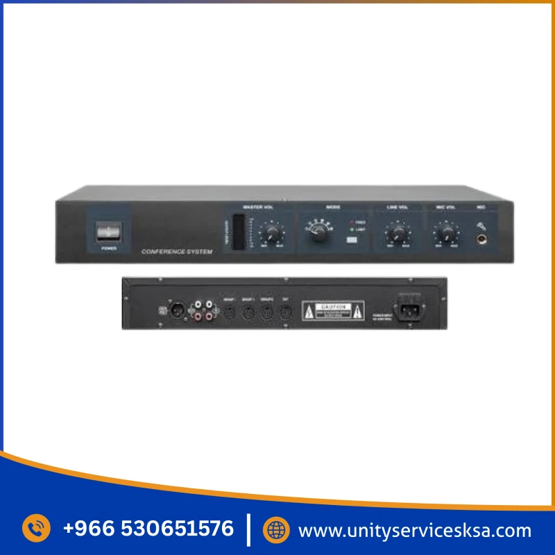 Verbex VT-8000 Series Conference Central Amplifier System In Saudi Arabia