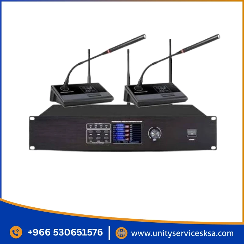 Verbex VT-6200M Wireless Conference System Central Unit – Reliable Control Hub for Meetings
