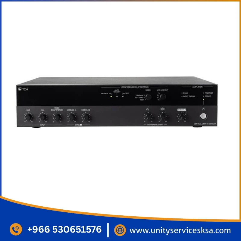TOA TS-7912DW Central Unit – Powerhouse for Wired Conference Systems