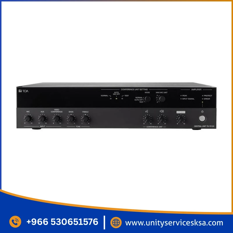Toa TS-7912D Central Unit Sound System for TS-790 Series Conference Solution